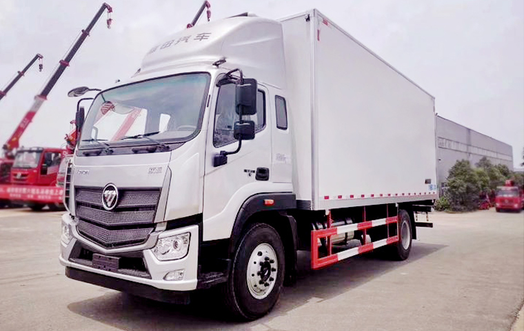 福田欧马可S5国六7米6冷藏车大马力冷藏车